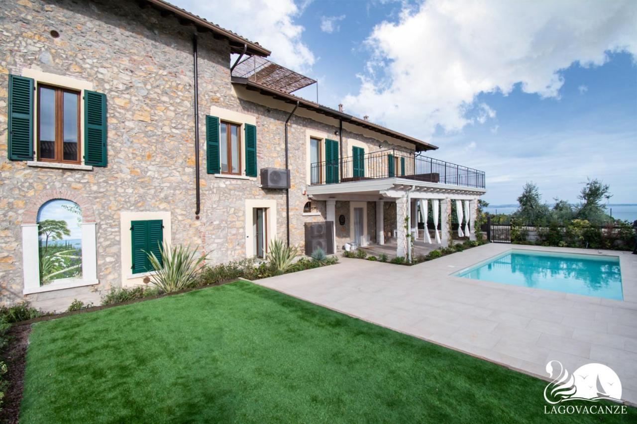 Luxus Gardoncino Apartman Manerba del Garda Kültér fotó